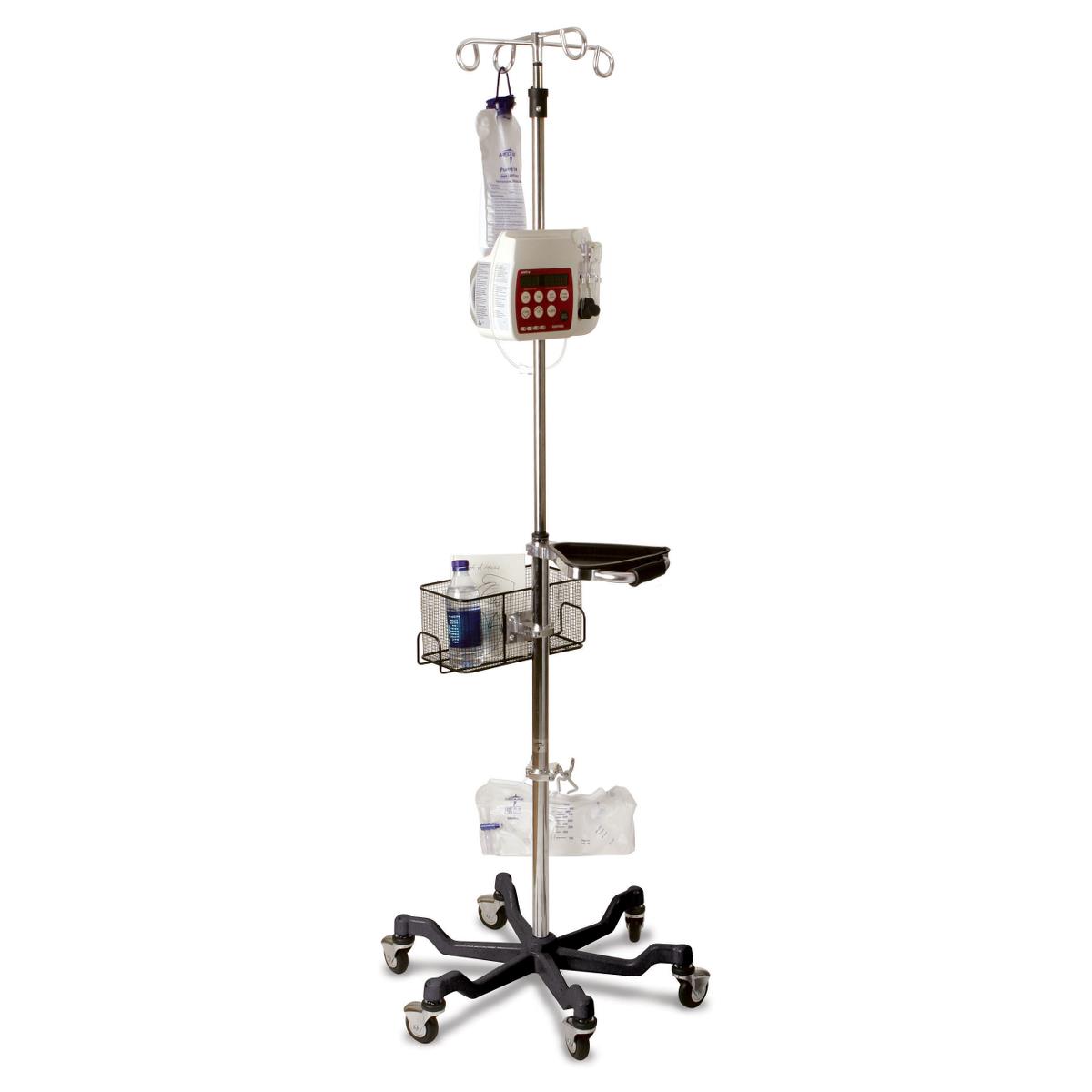 Medline 6-Leg Heavy-Duty IV Poles and Accessories - BeHope