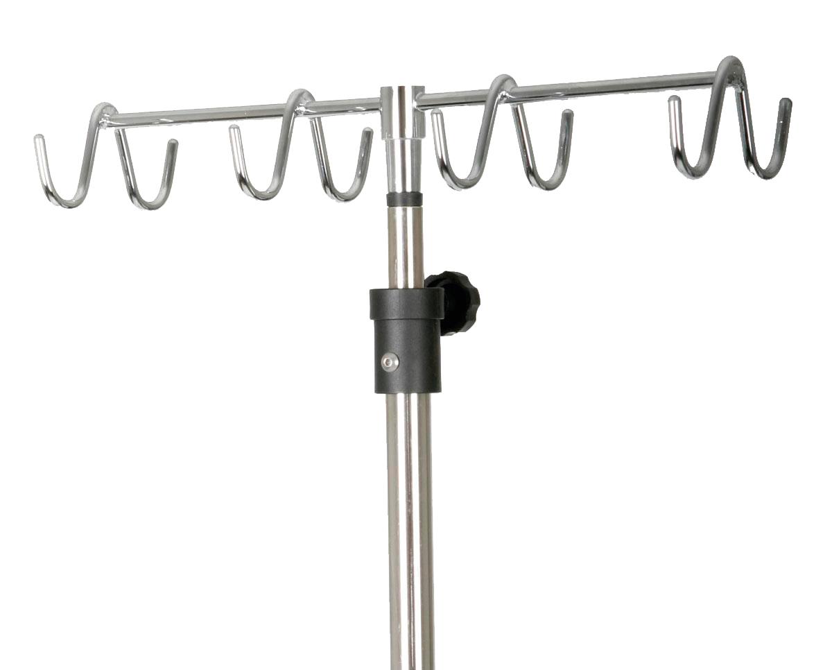 Medline 6-Leg Heavy-Duty IV Poles and Accessories