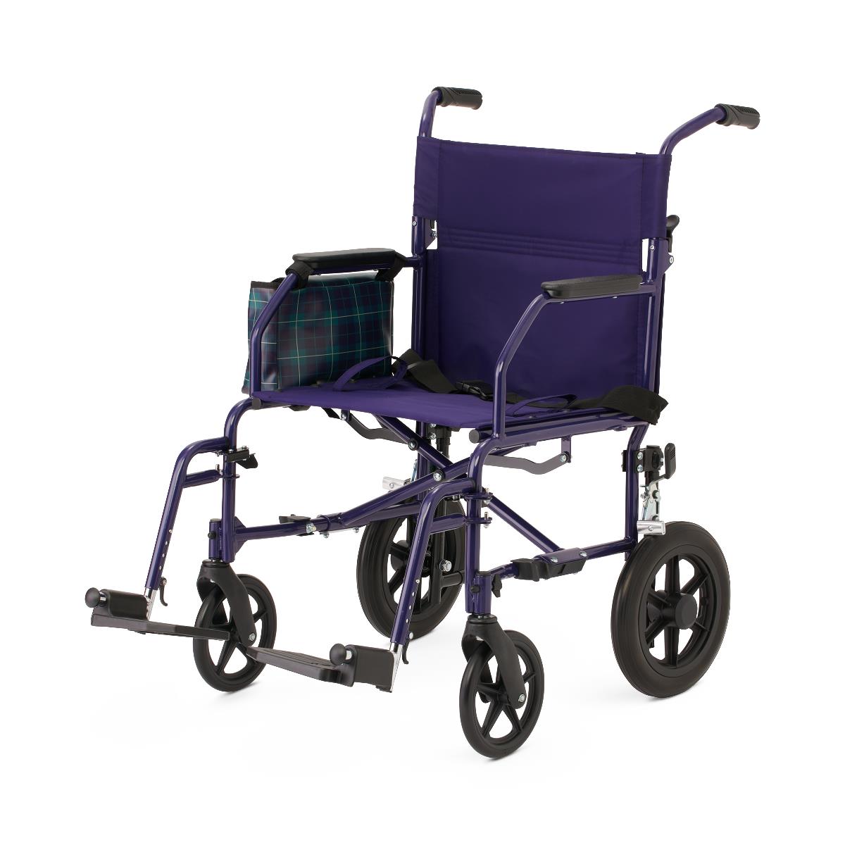 Medline Basic Steel Transport Chairs