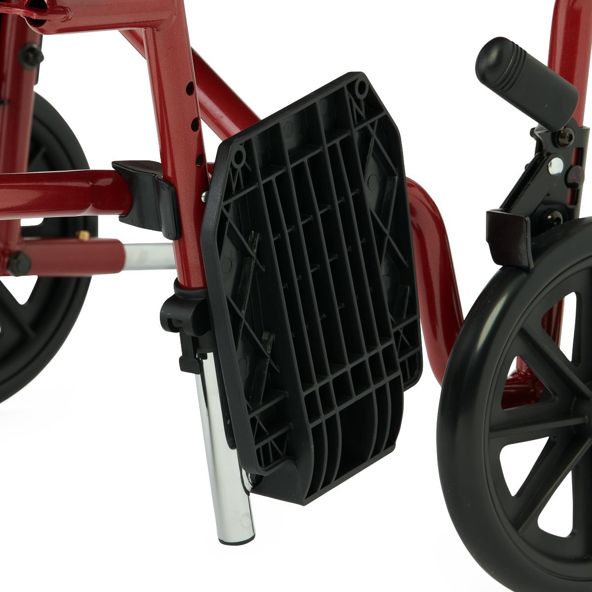 Medline Basic Steel Transport Chairs with 8" Wheels