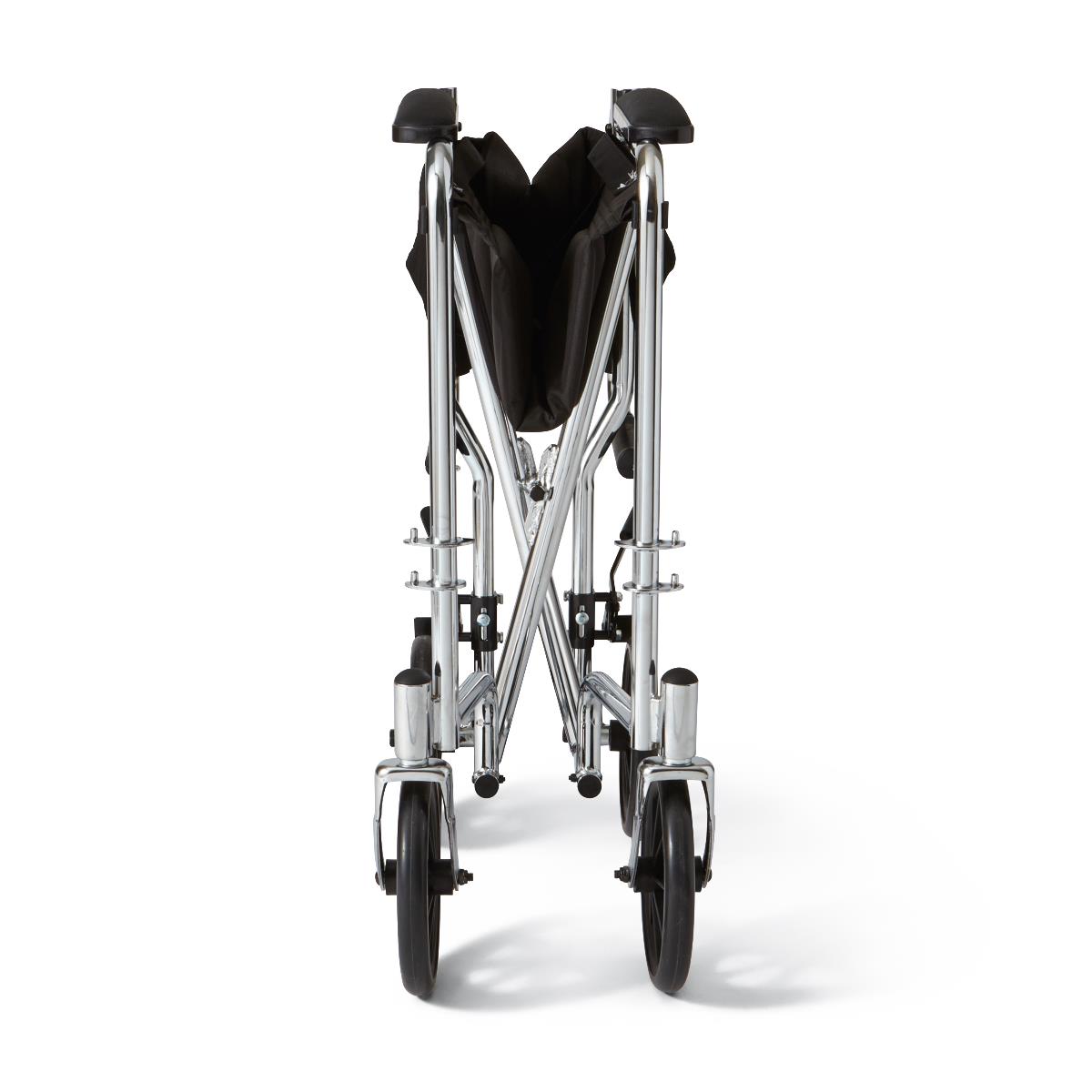 Medline Basic Steel Transport Chairs with 8" Wheels