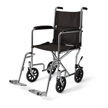 Medline Basic Steel Transport Chairs with 8" Wheels - BeHope