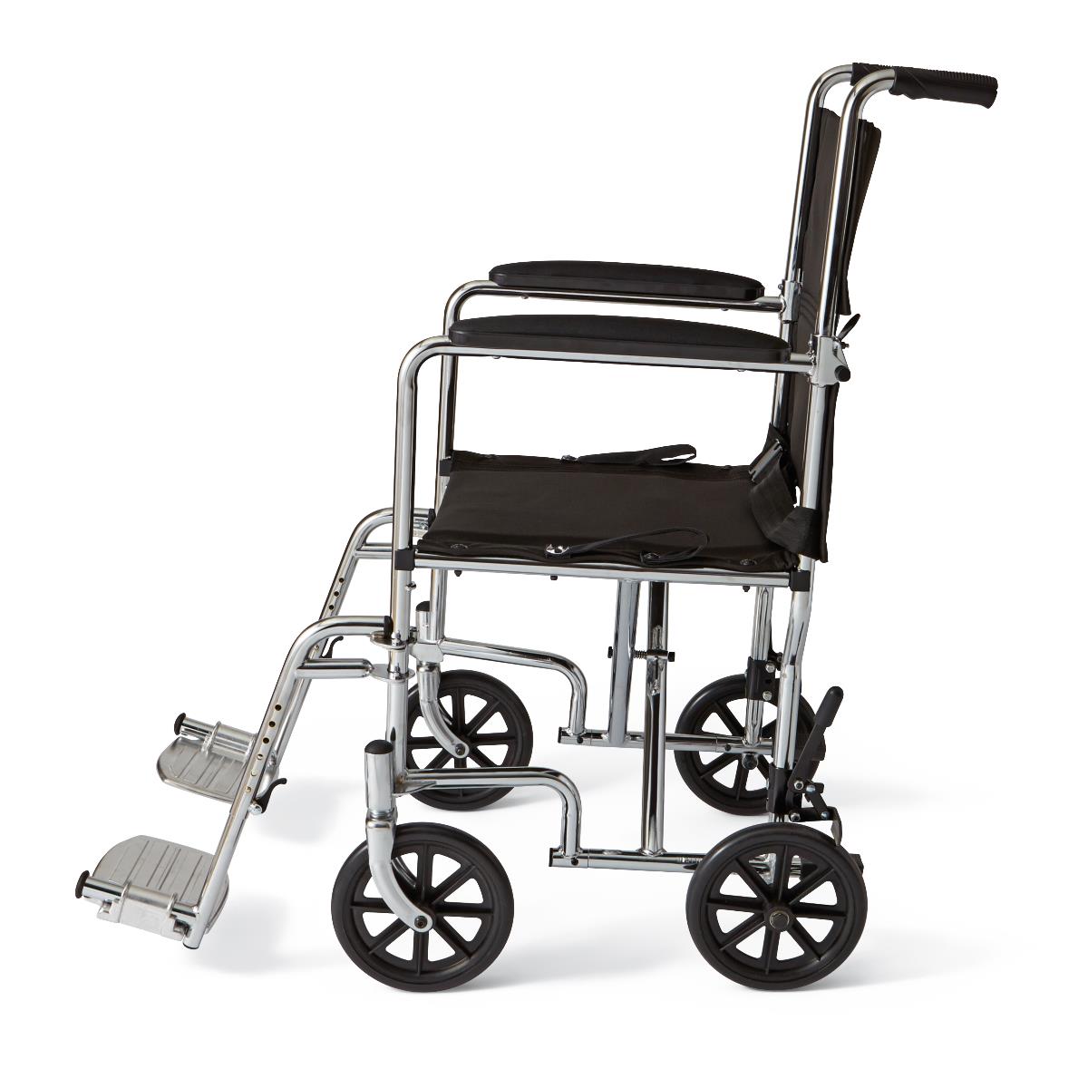Medline Basic Steel Transport Chairs with 8" Wheels