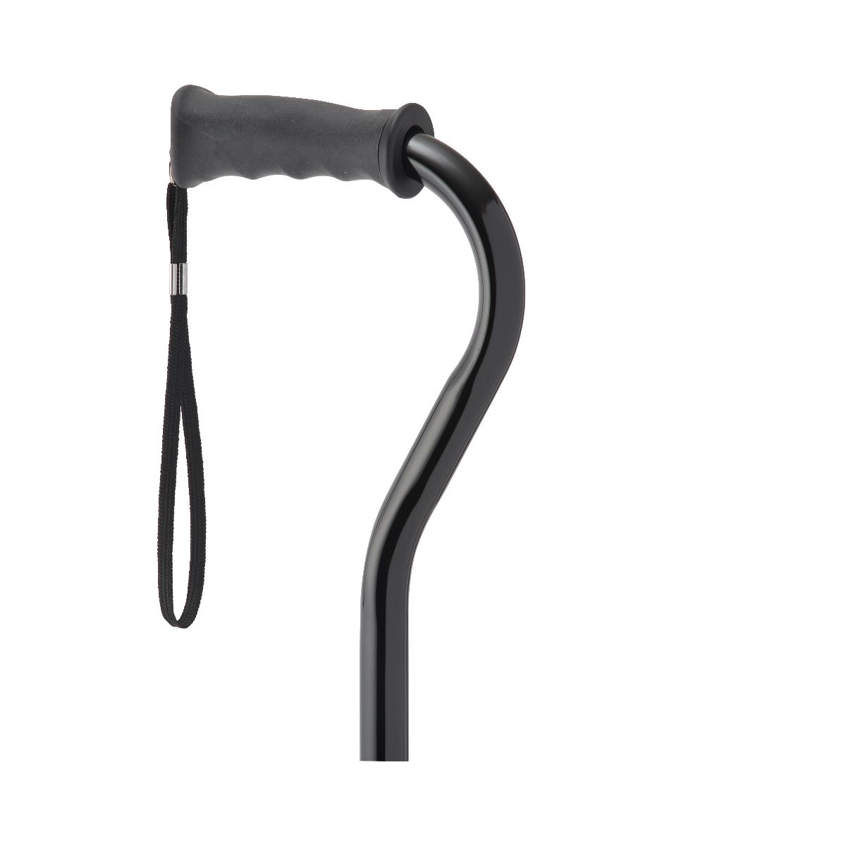 Medline Aluminum Offset Canes with Gel Grip