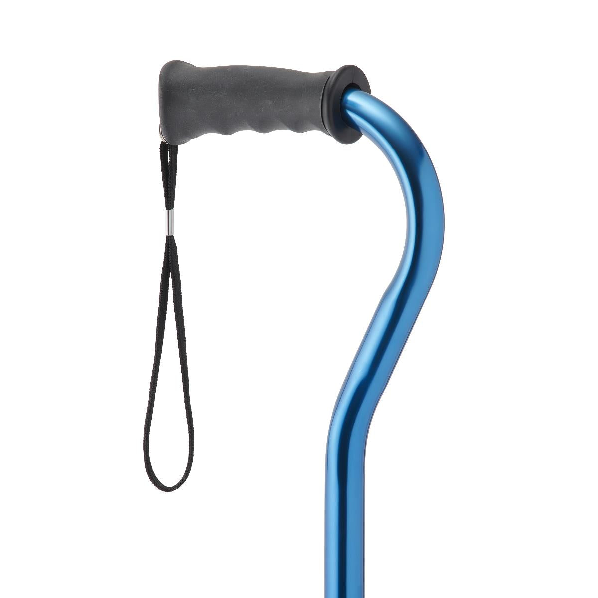 Medline Aluminum Offset Canes with Gel Grip