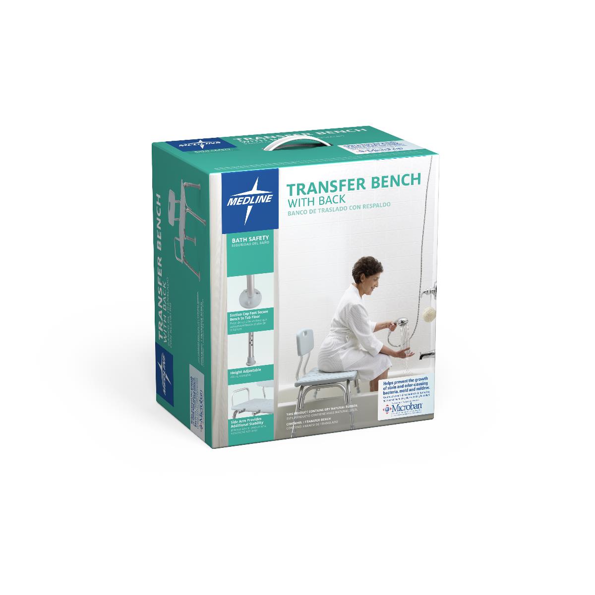 Medline Transfer Benches with Microban