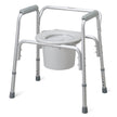 Medline Aluminum Bedside Commode - BeHope