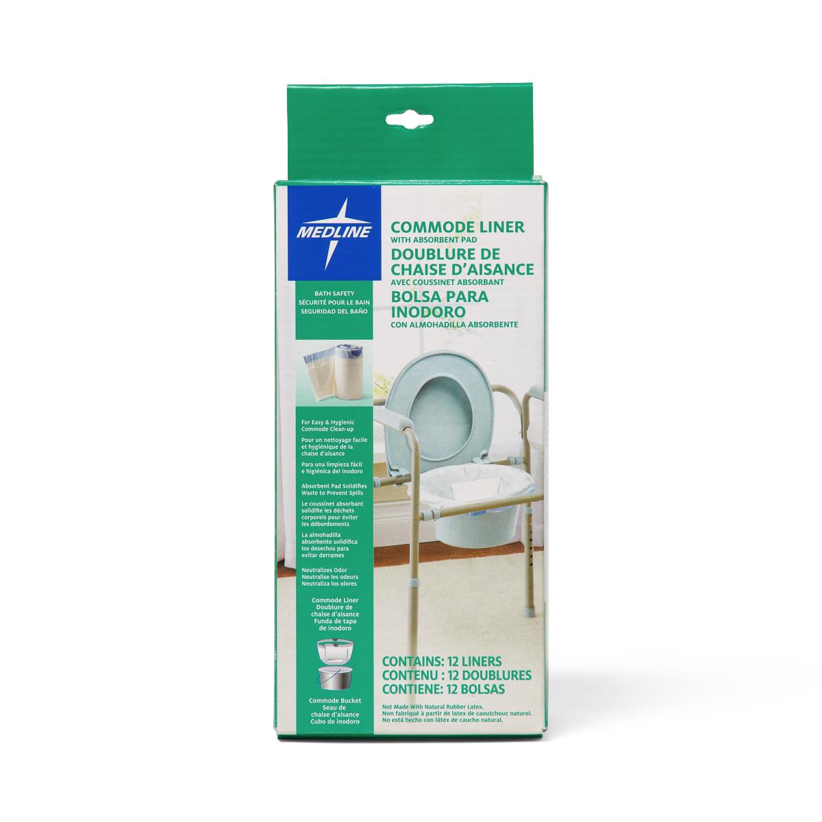 Medline Commode Liners and Accessories
