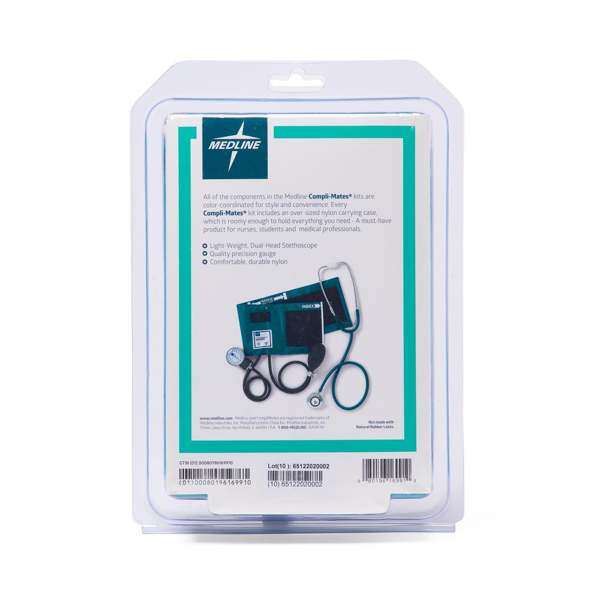 Compli-Mates Dual-Head Stethoscope and Blood Pressure Combo Kits