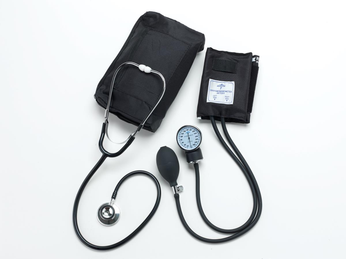 Compli-Mates Dual-Head Stethoscope and Blood Pressure Combo Kits - BeHope