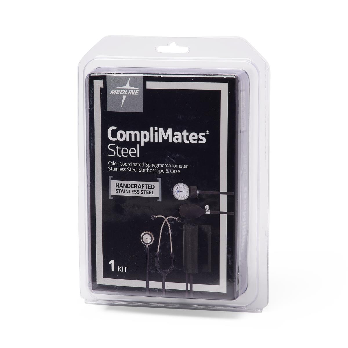 Medline Premium Compli-Mates Kit with Stainless Steel Stethoscope