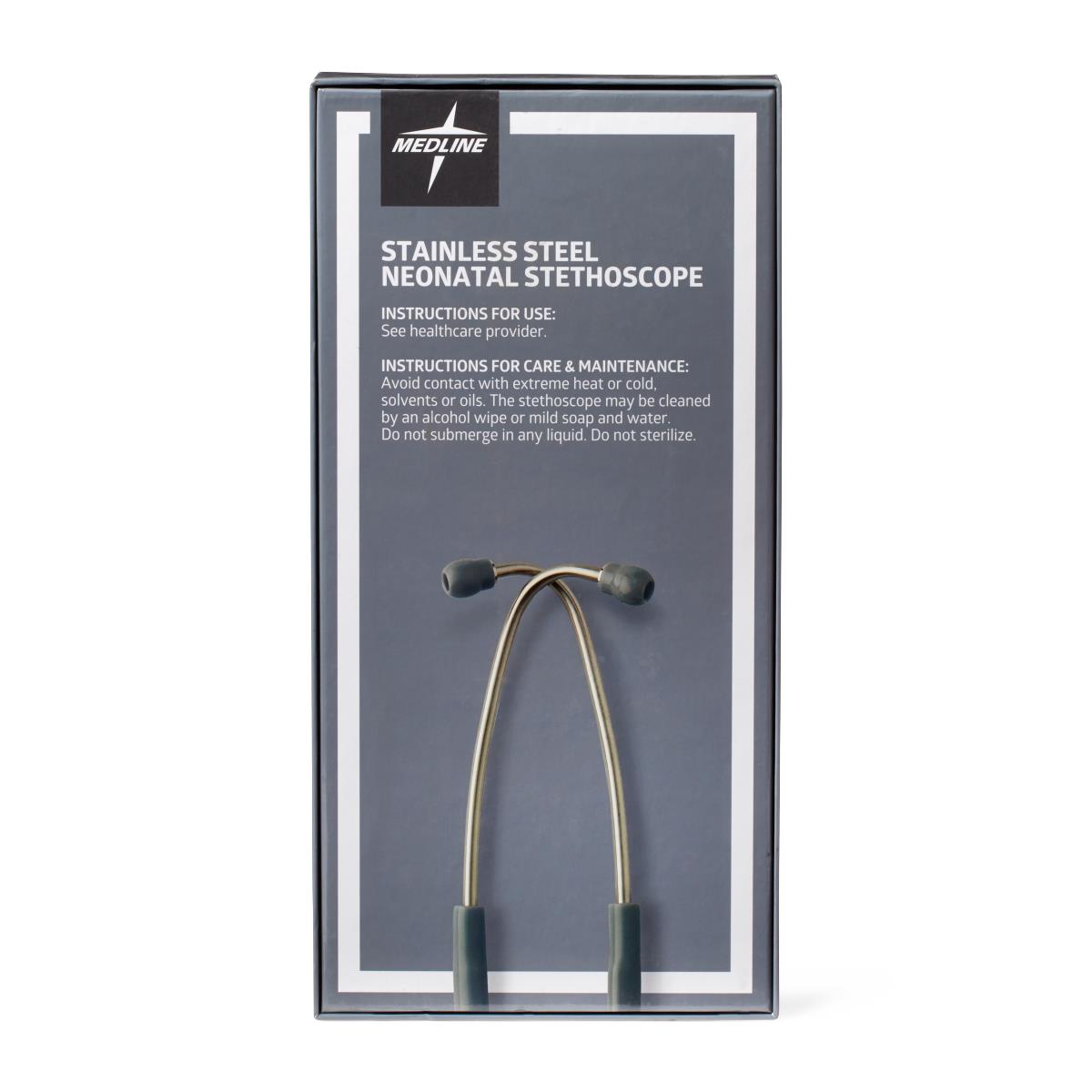 Medline Elite Stainless Steel Pediatric Stethoscopes