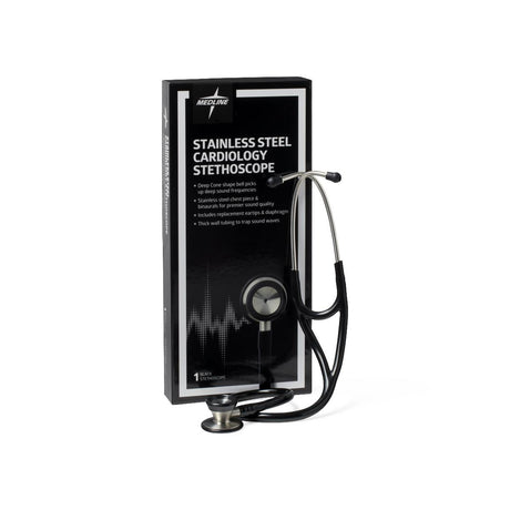 Medline Stainless Steel Cardiology Stethoscope - BeHope