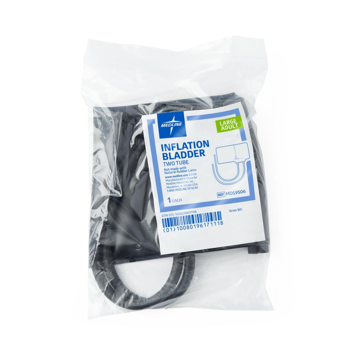 Medline Double-Tube PVC Blood Pressure Inflation Bag/Bladders - BeHope