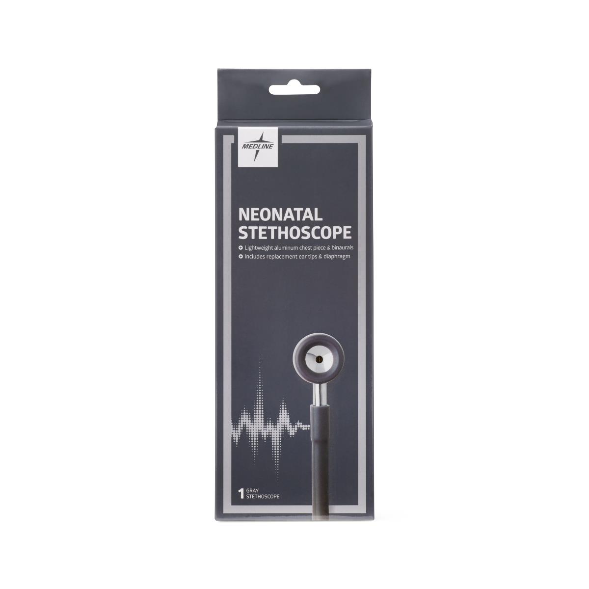 Medline Neonatal Stethoscope, close-up view of the chest piece