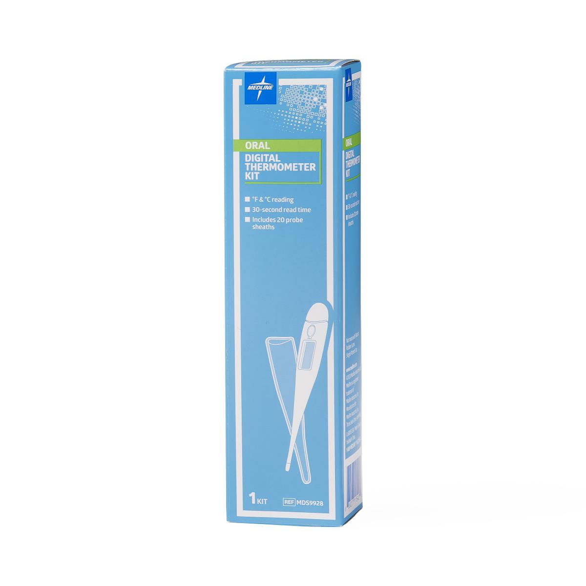 Medline 30-Second Oral Digital Stick Thermometers
