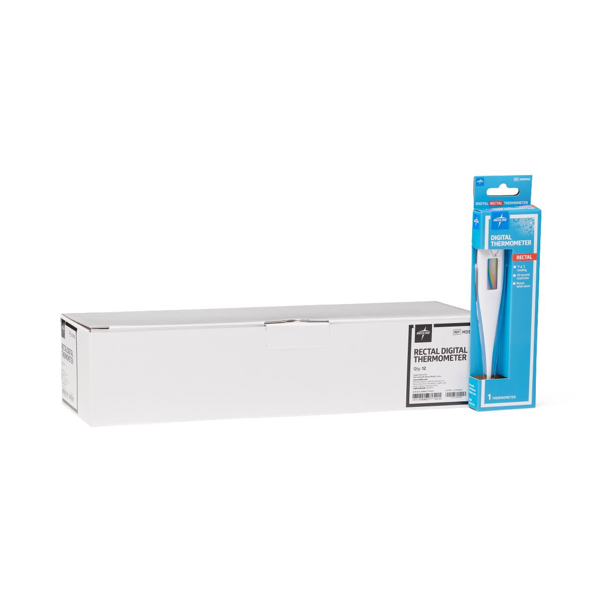 Medline 30-Second Rectal Digital Thermometers