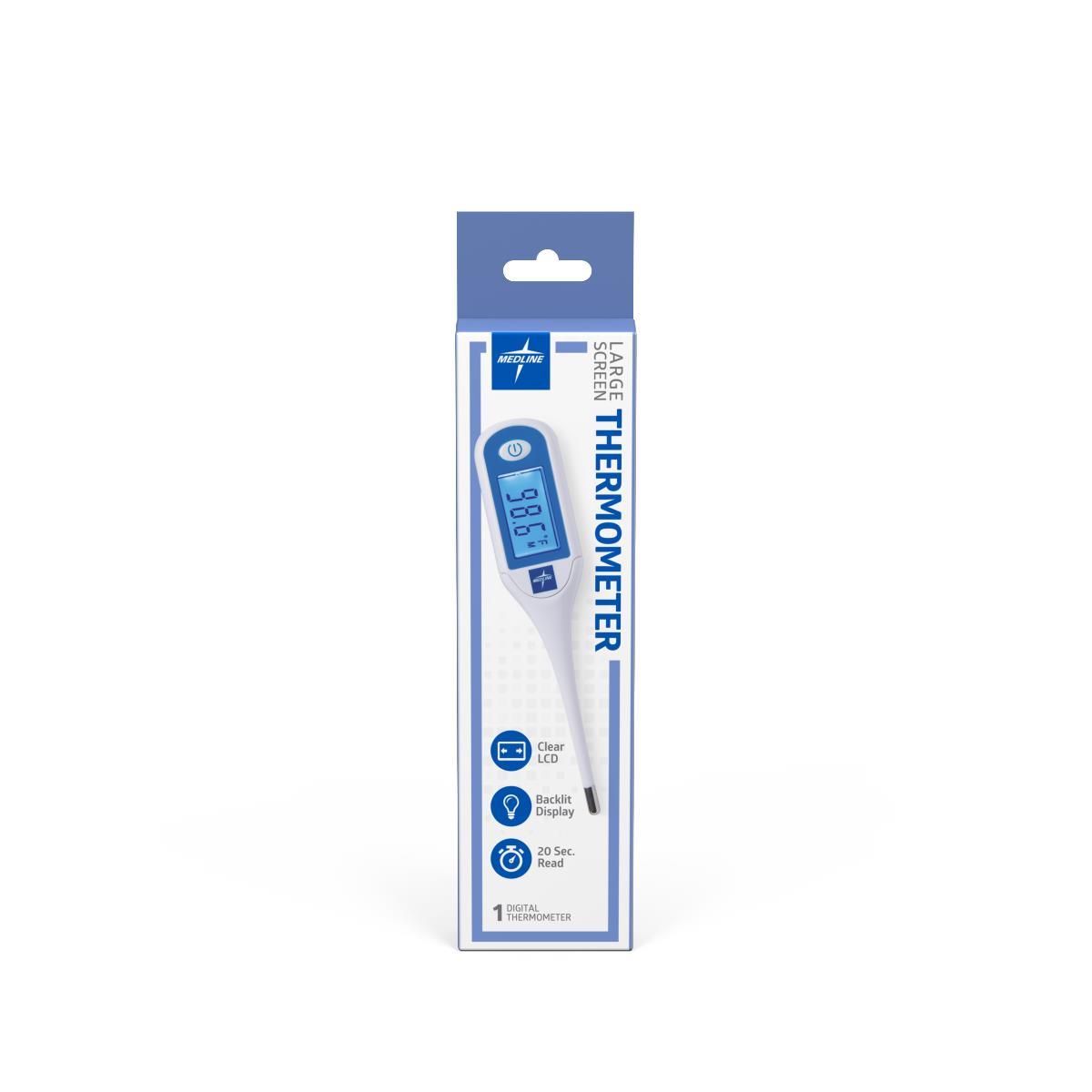 Medline Large Display Digital Thermometers - BeHope