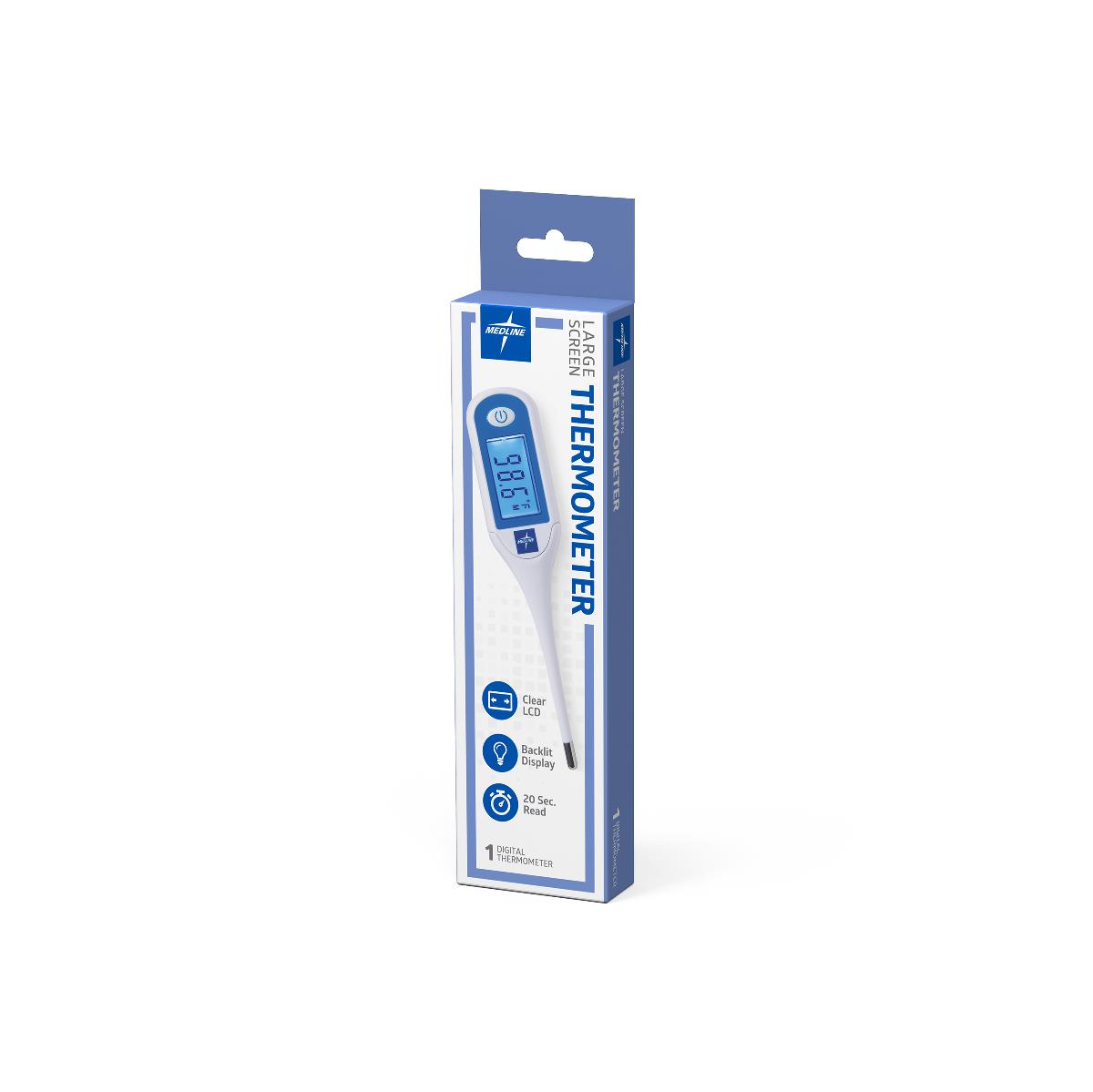 Medline Large Display Digital Thermometers