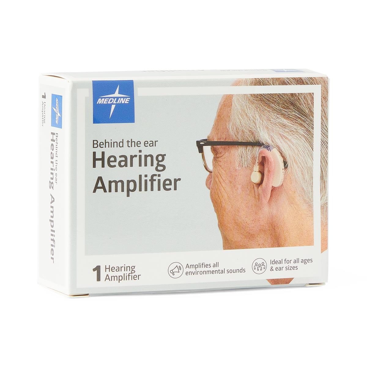 Medline Digital Over-The-Ear Hearing Amplifier