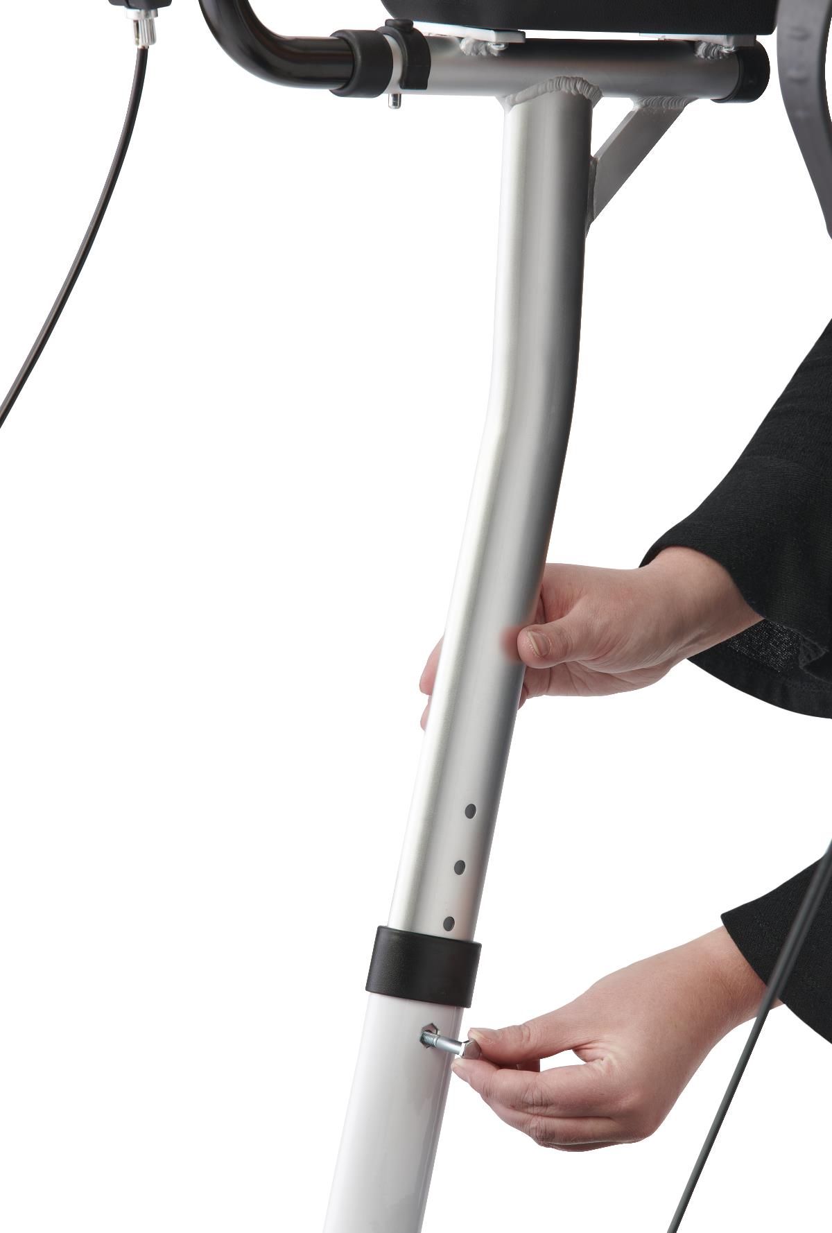 Medline Upright Aluminum Rollator