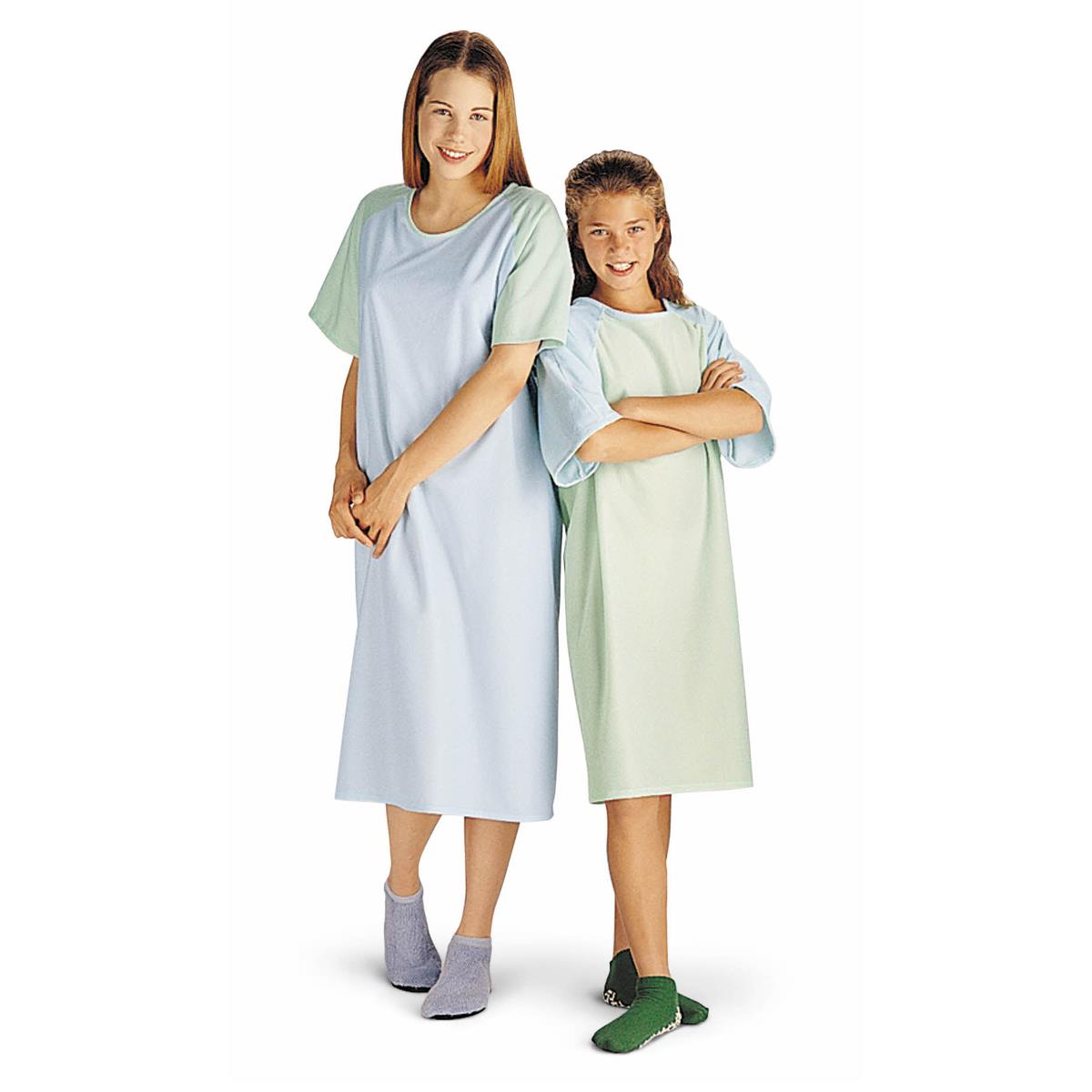 Comfort-Knit Adolescent Patient Gowns - BeHope