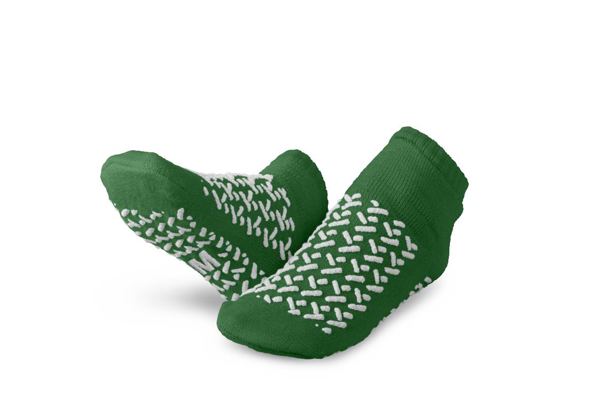 Medline Double-Tread Terry Patient Slippers - BeHope