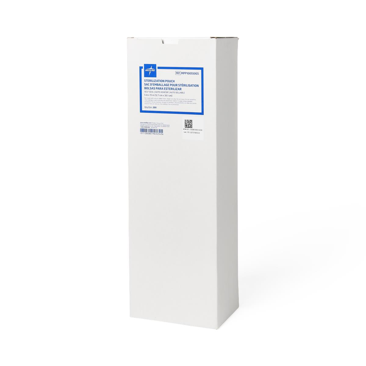 Self-Seal Sterilization Pouches for Steam and Gas Only
