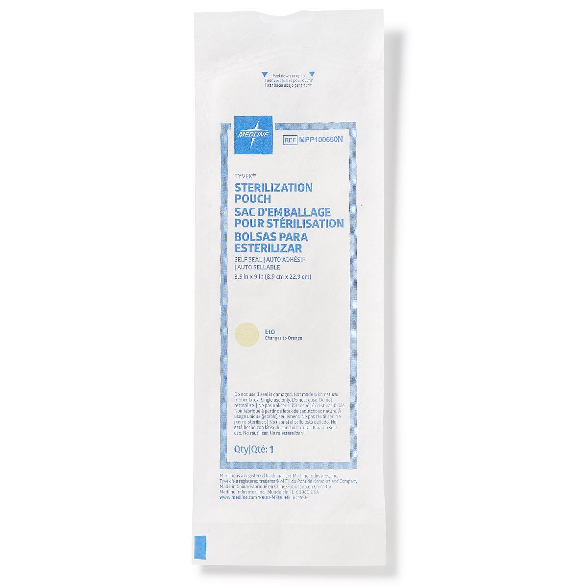 Self-Seal Tyvek Sterilization Pouches for Low Temperatures