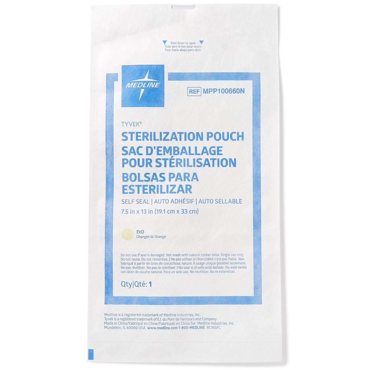 Self-Seal Tyvek Sterilization Pouches for Low Temperatures - BeHope