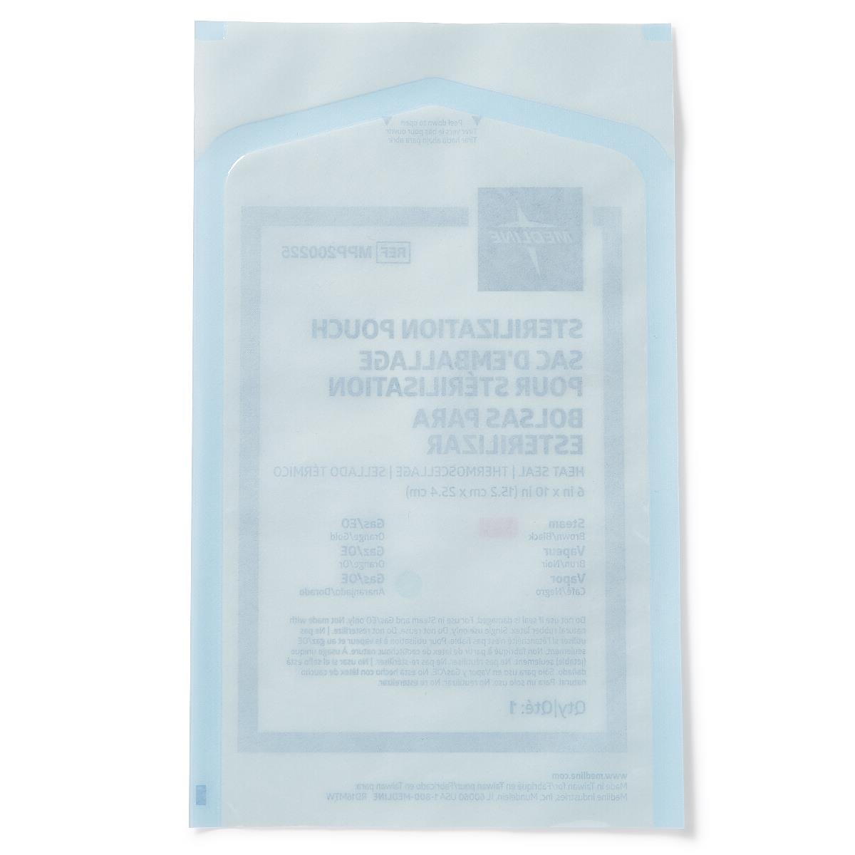 Steam and Gas Instrument Sterilization Pouches