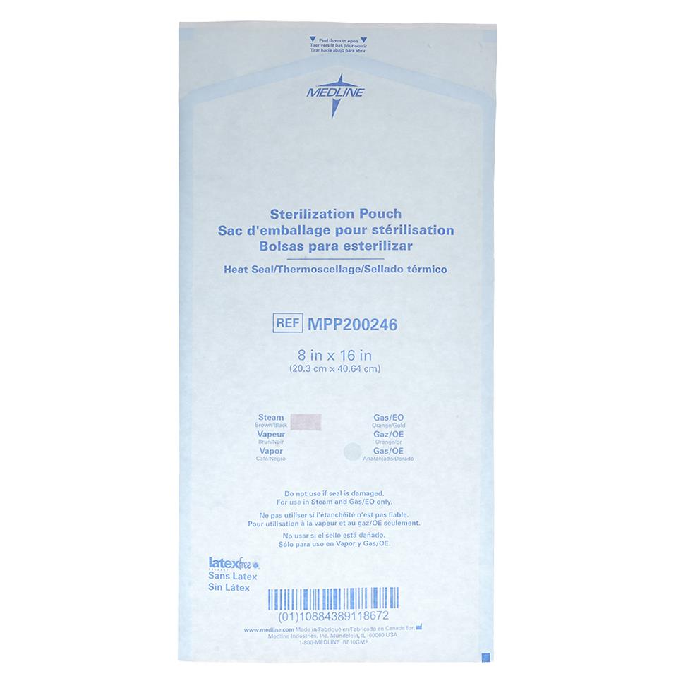 Steam and Gas Instrument Sterilization Pouches