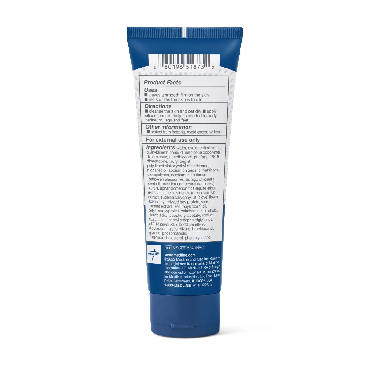 Medline Remedy Clinical Silicone Cream - BeHope