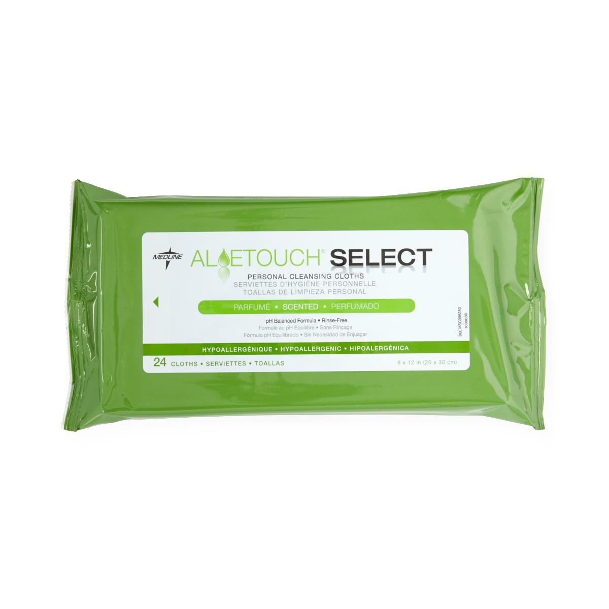 Aloetouch Select Premium Spunlace Personal Cleansing Wipes - BeHope