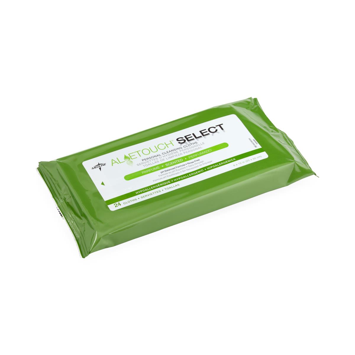 Aloetouch Select Premium Spunlace Personal Cleansing Wipes - BeHope