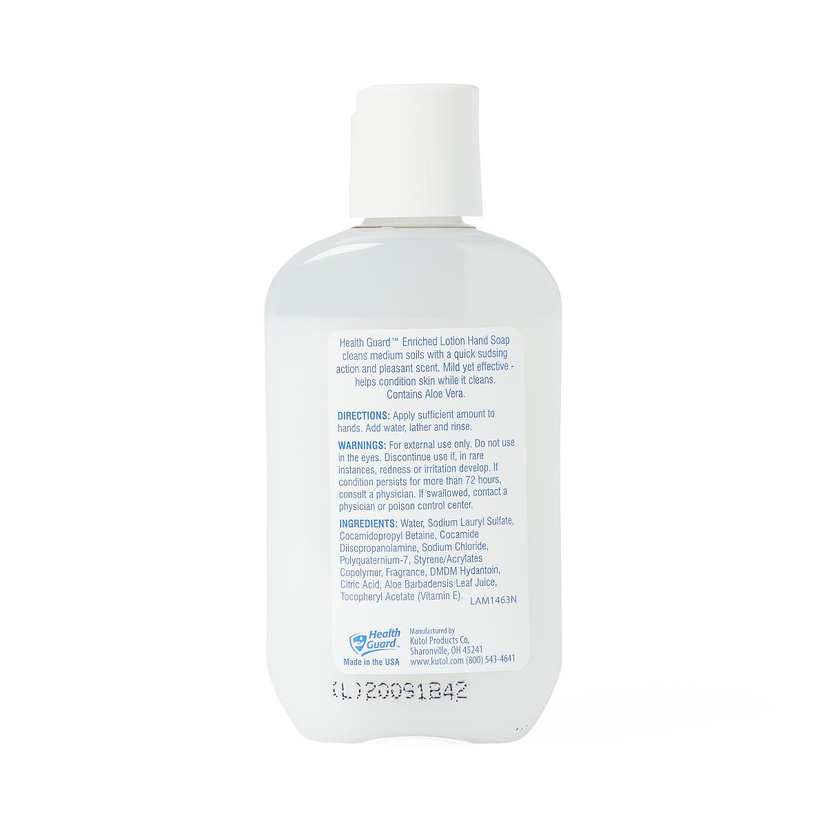HealthGuard Enriched Lotion Hand Soap with Aloe Vera