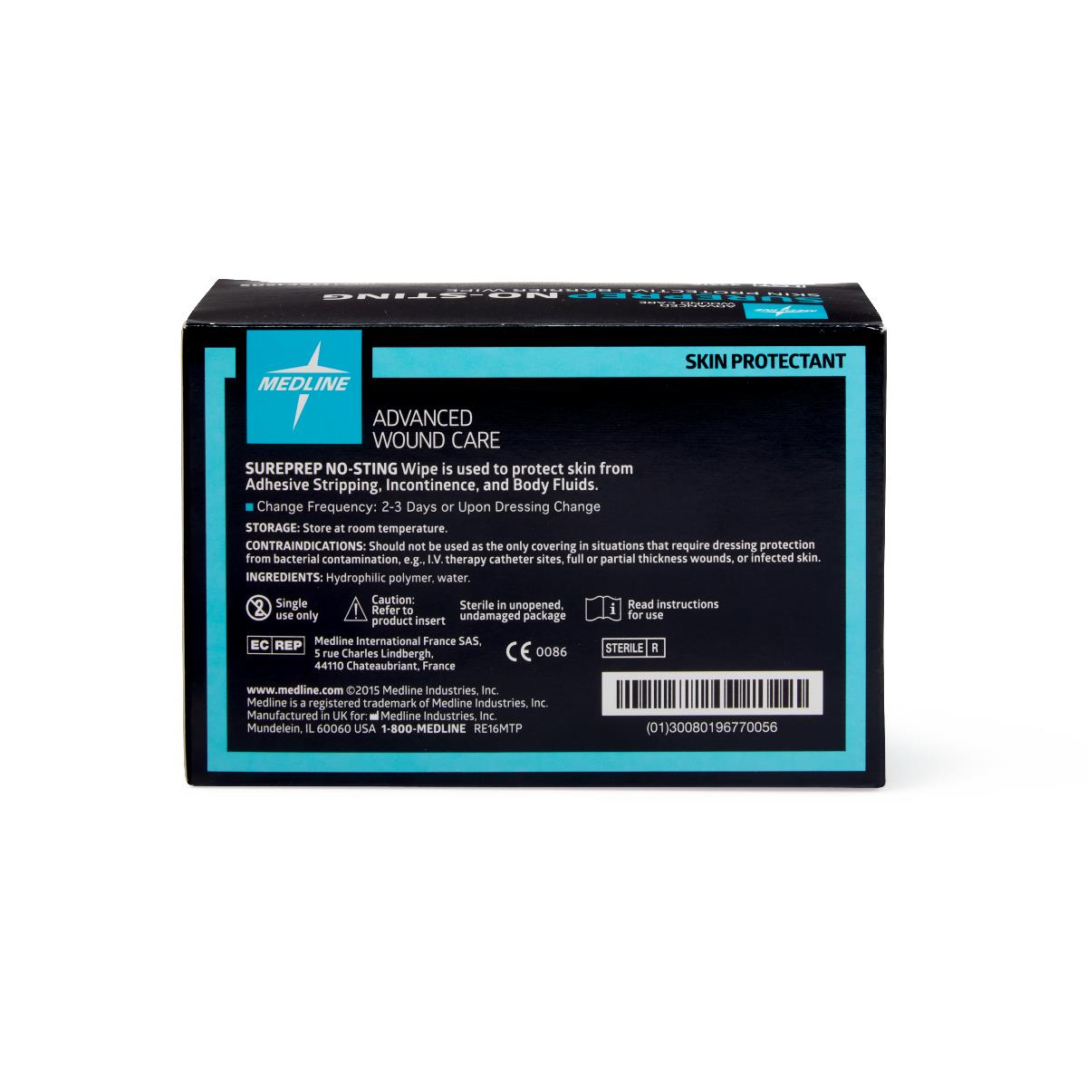 Sureprep No-sting Skin Protectant Wipes - BeHope