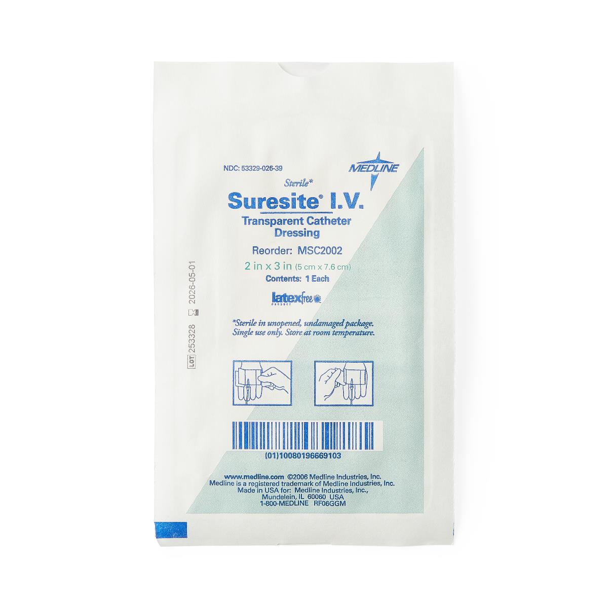 Suresite Iv Transparent Catheter Dressing - BeHope