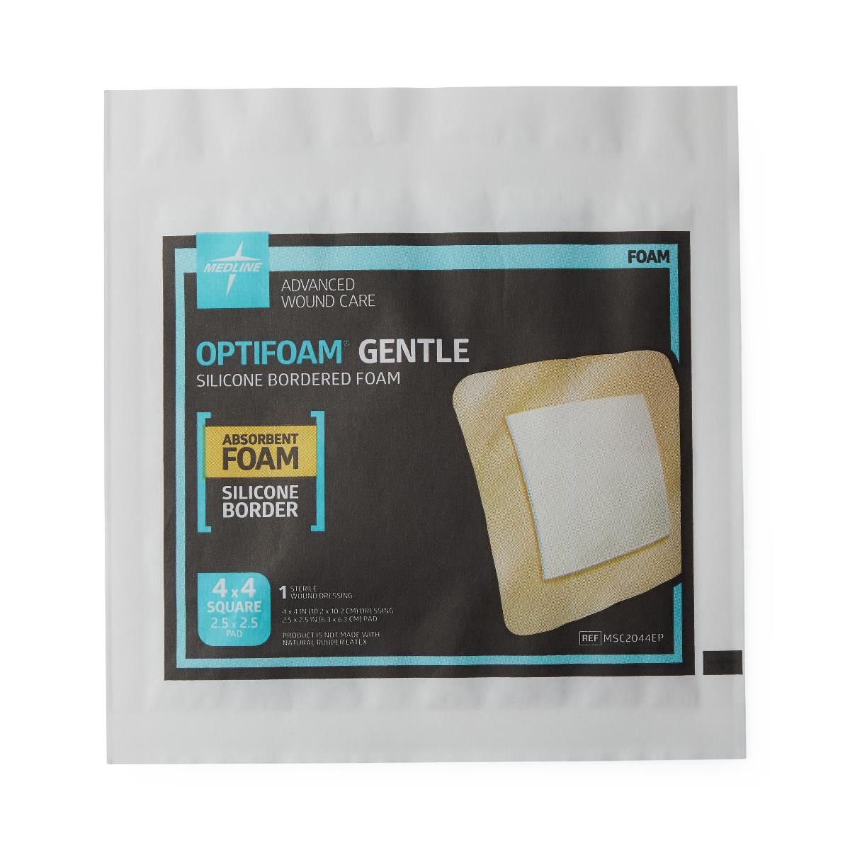 Optifoam Gentle Foam Dressings with Silicone Adhesive Border - BeHope
