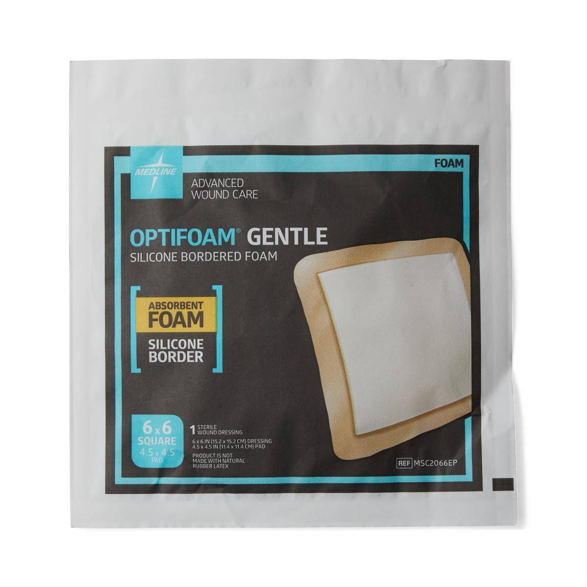 Optifoam Gentle Foam Dressings with Silicone Adhesive Border - BeHope