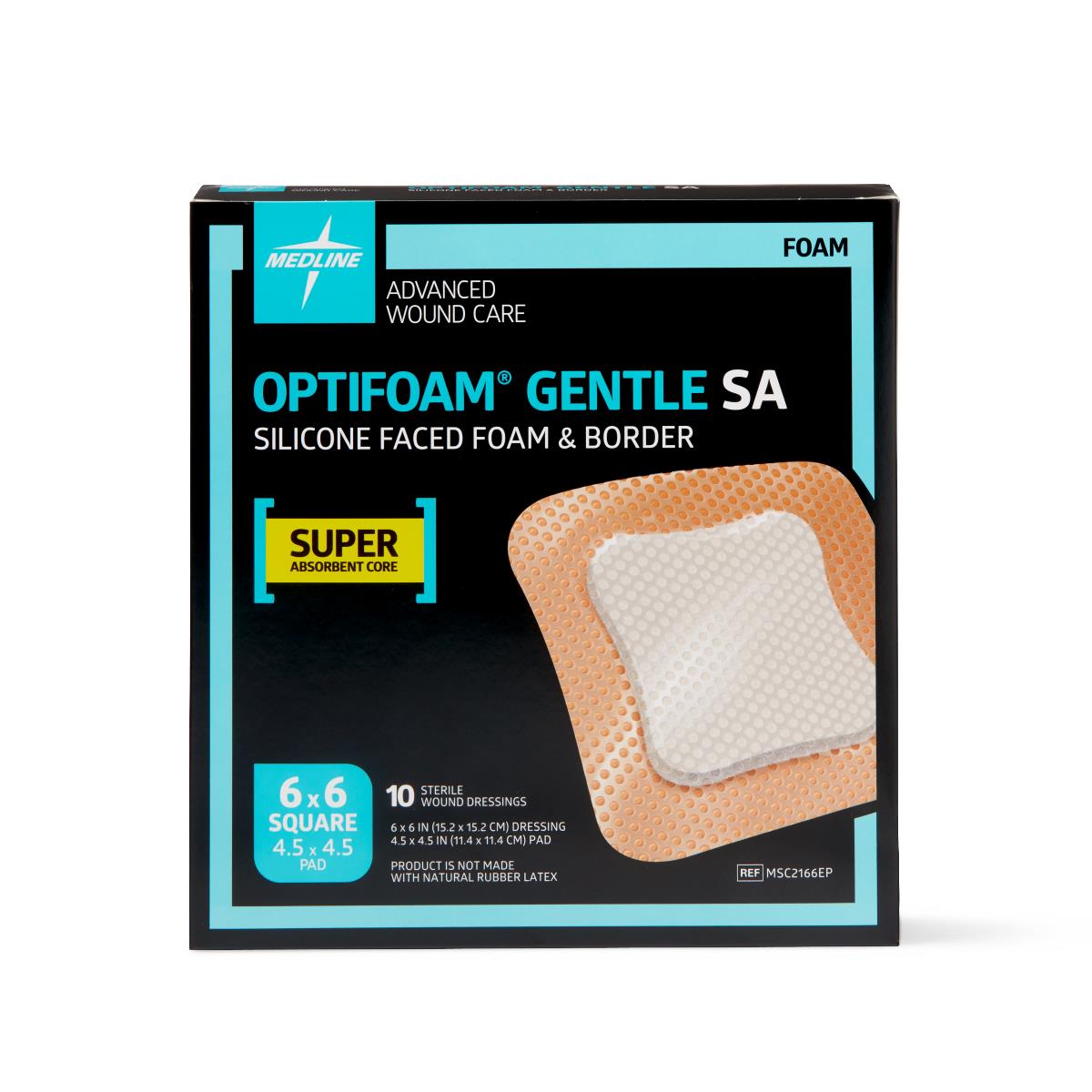 Optifoam Gentle Sa Silicone-faced Foam Wound Dressings - BeHope