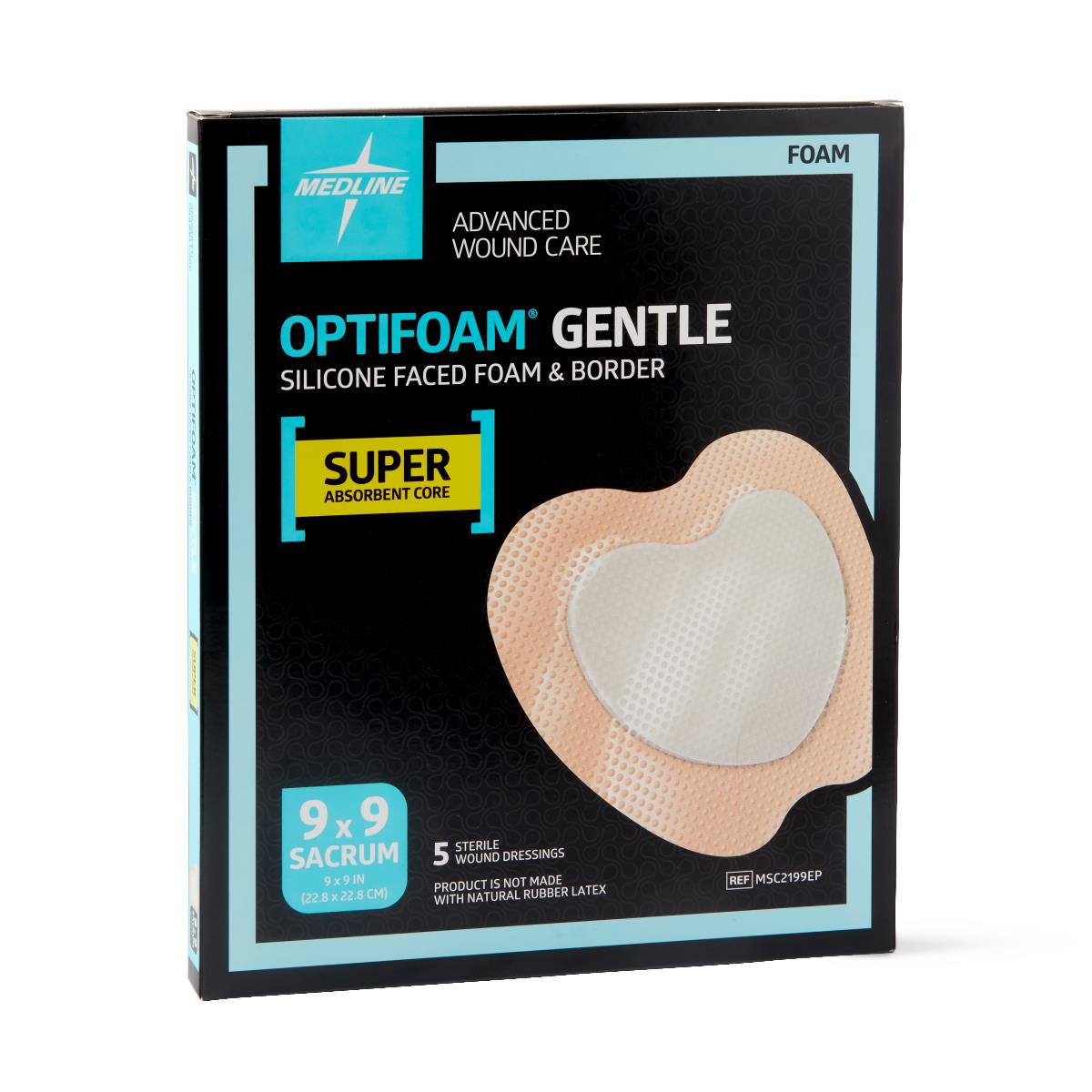 Optifoam Gentle SA Silicone-Faced Foam Dressings - BeHope