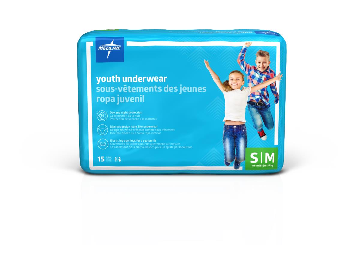Medline Youth Protective Underwear - BeHope