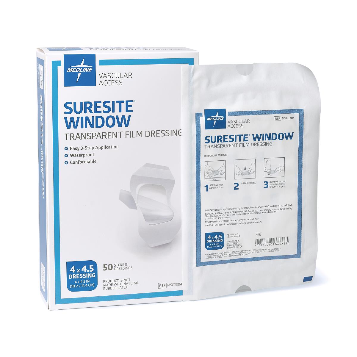 SureSite Window Transparent Film Dressing