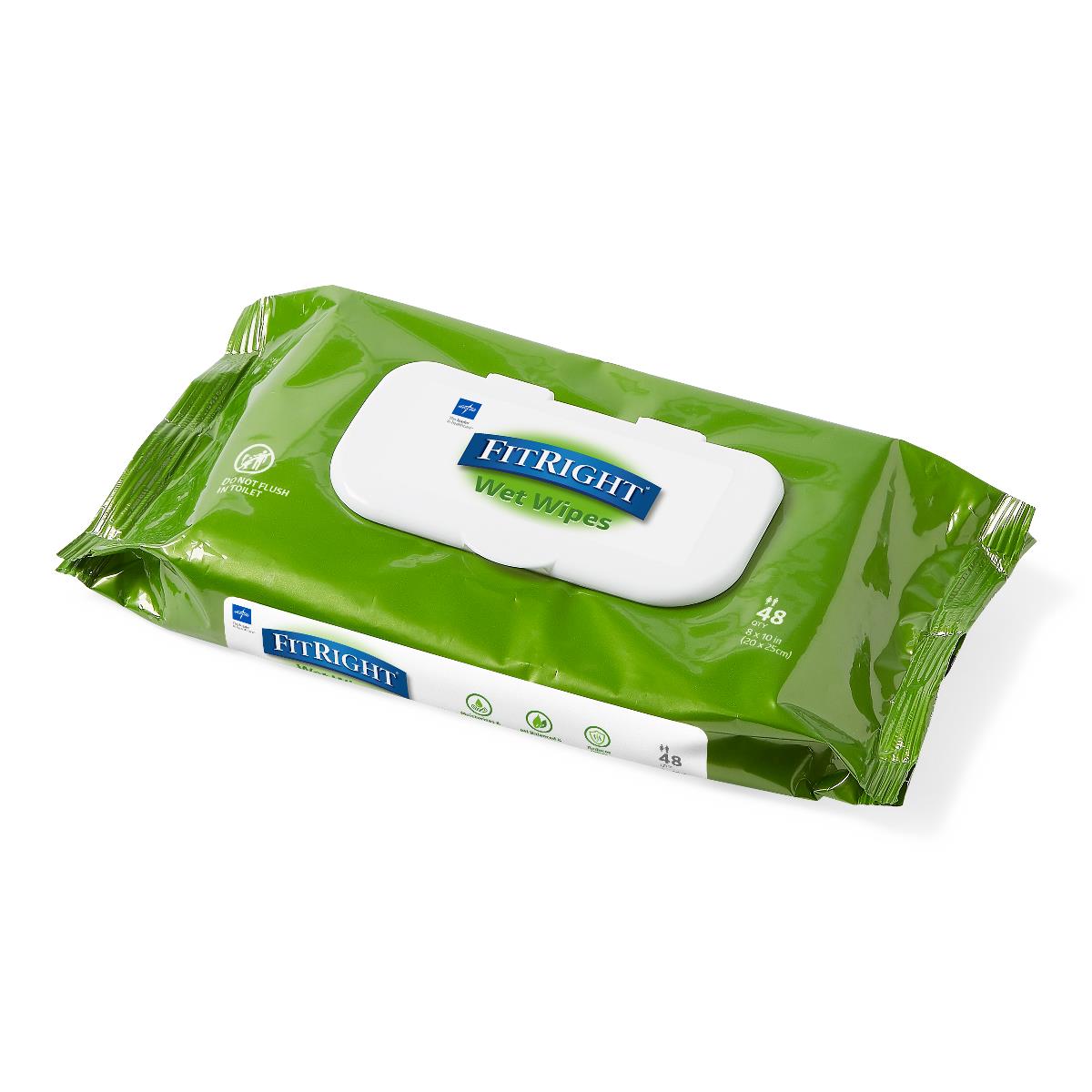 FitRight Aloe Personal Cleansing Wipes