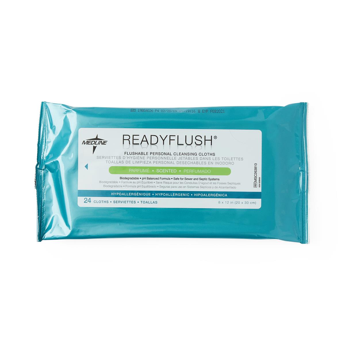 ReadyFlush Biodegradable Flushable Wipes - BeHope