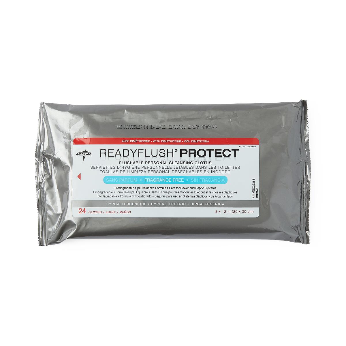 ReadyFlush Biodegradable Flushable Wipes - BeHope