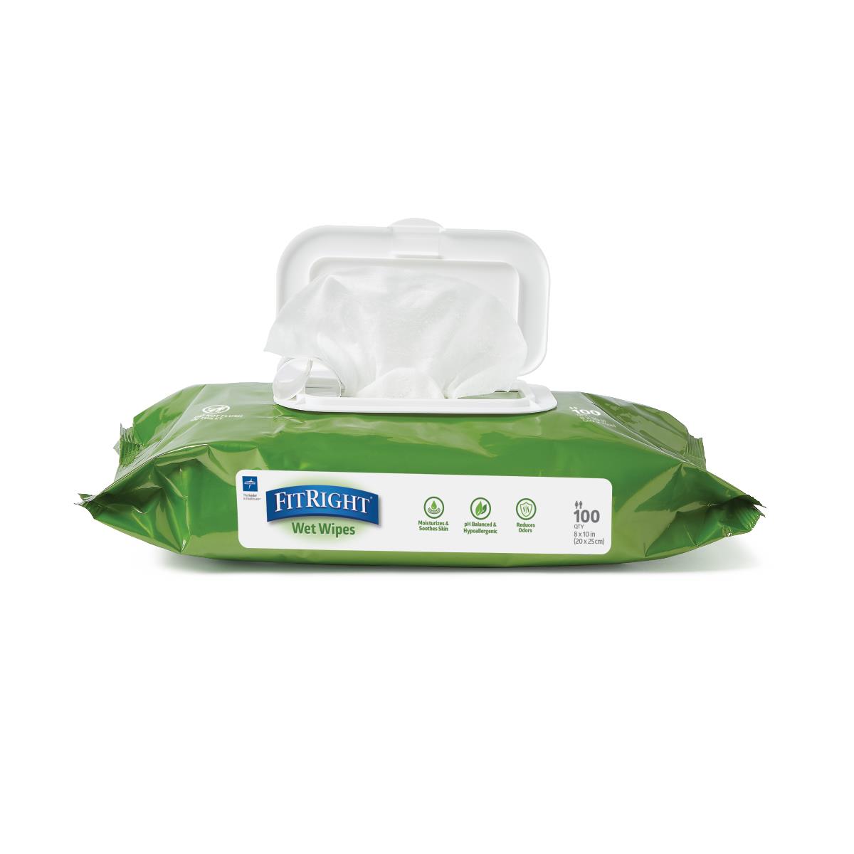 FitRight Aloe Personal Cleansing Wipes