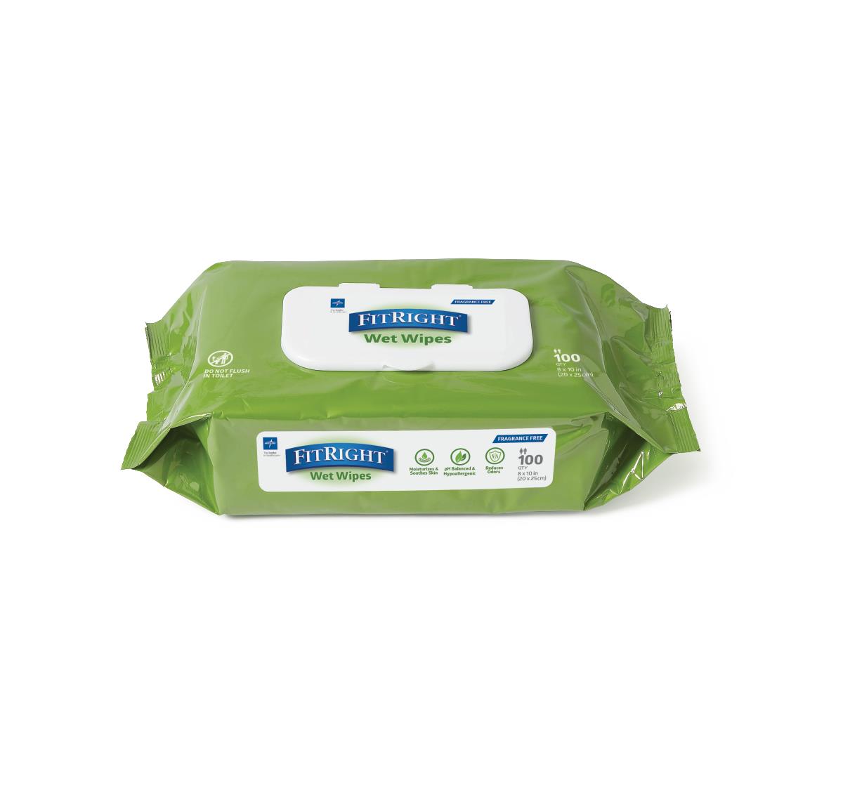 FitRight Aloe Personal Cleansing Wipes