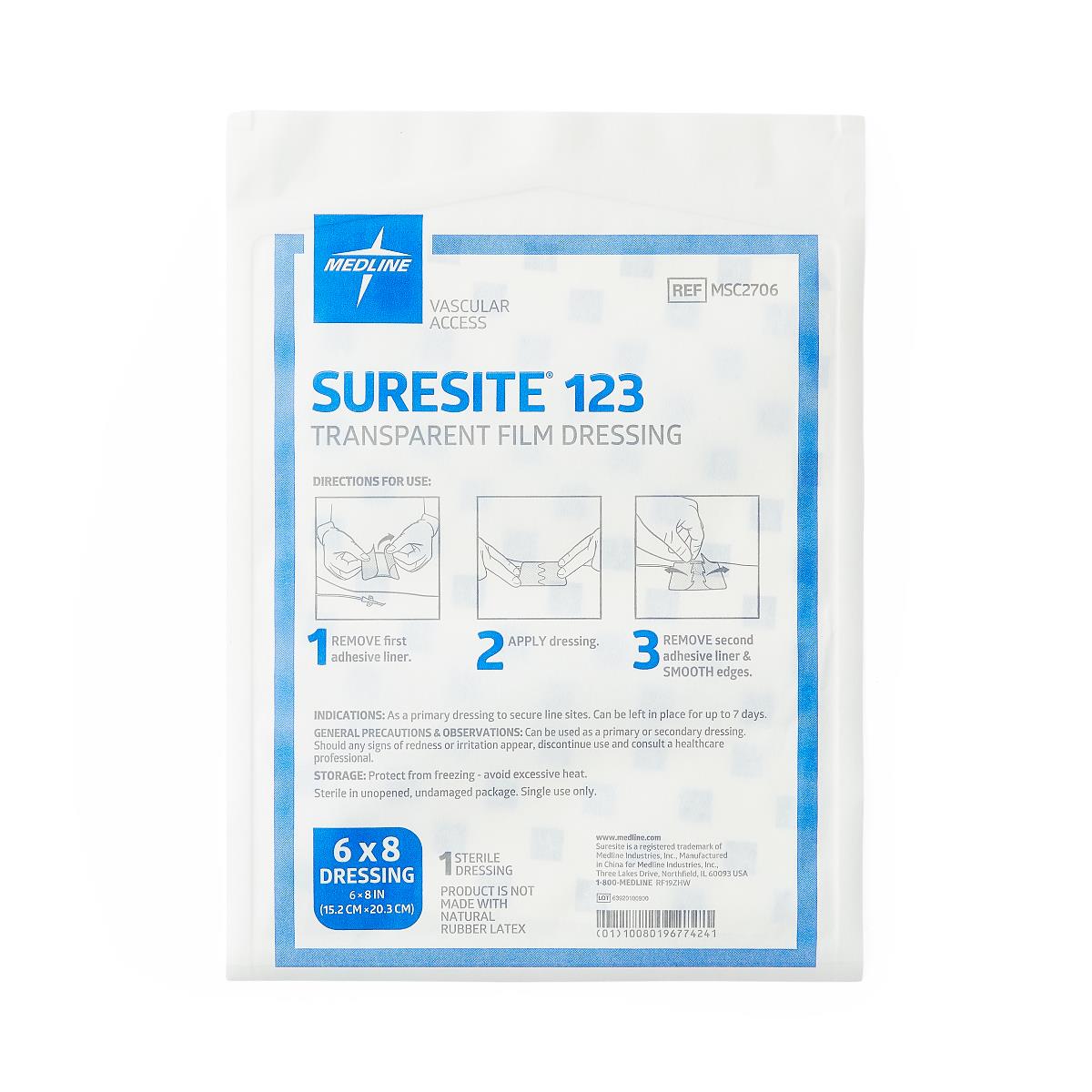 SureSite 123 Transparent Film Dressing
